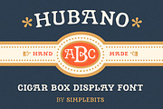 Hubano — Cigar box font, a Serif Font by SimpleBits® (Thumbnail 3 of 4)