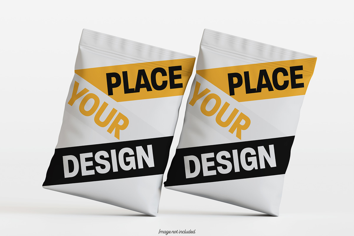 Snack Pouch Mockup Bundles, a Packaging Mockup by Ambo Ampeng (Photo 13 of 32)
