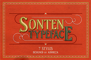 Sonten Typeface