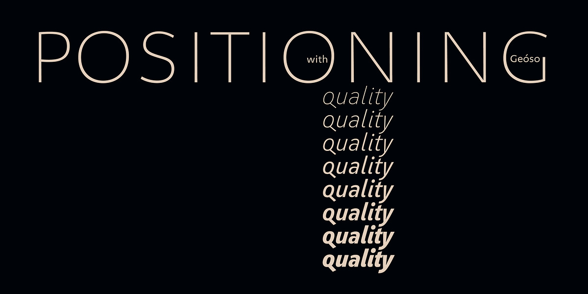 Geóso, a Sans Serif Font by Finaltype (Photo 6 of 19)