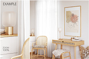 Frame & Wall Mockup Bundle - 7, a Print Template by Yuri-U (Thumbnail 10 of 27)