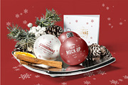 Christmas Ball Mock-up, a Product Mockup by zippypixelstudio (Thumbnail 3 of 7)