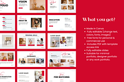 Canva Portfolio Presentation, a Presentation Template by Visual Designs (Thumbnail 3 of 3)