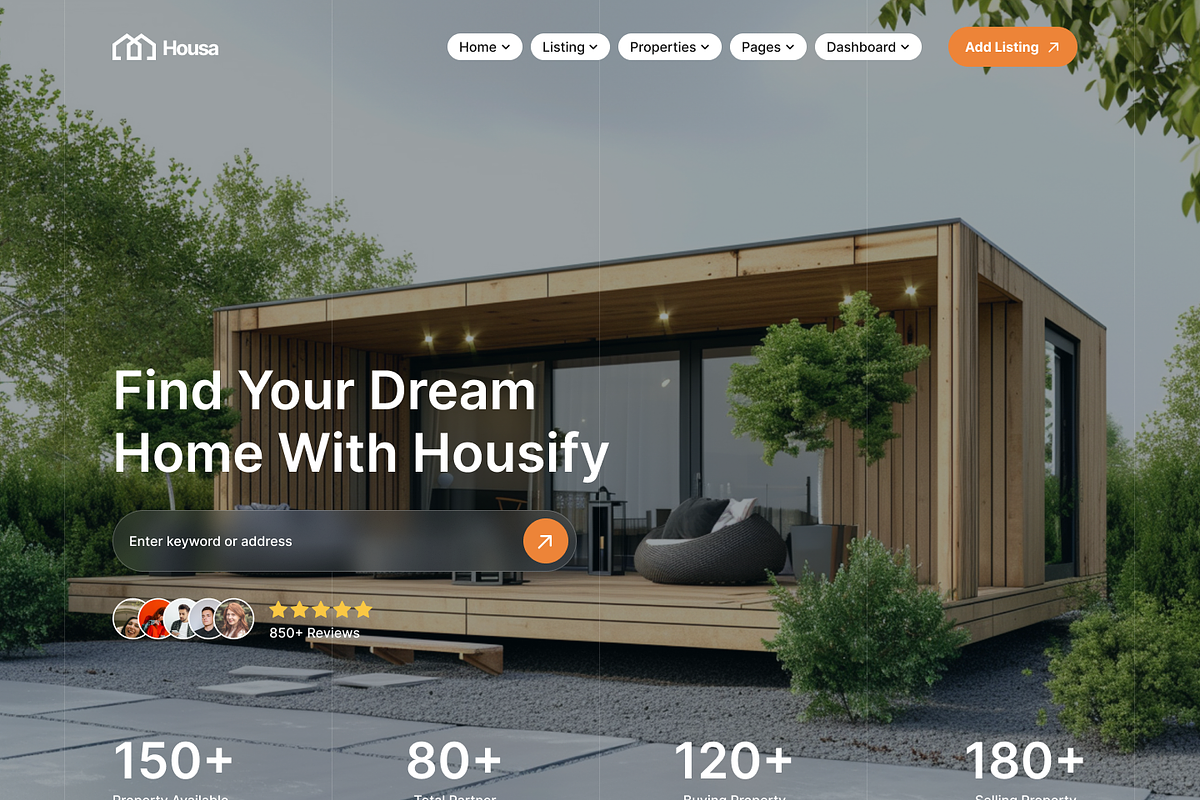 Housa - Real Estate Figma template, an UI Kit Template by AliThemes (Photo 3 of 5)