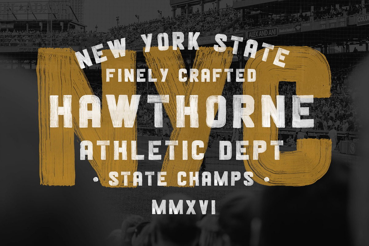 Blackshore - Hand Painted SVG Font preview 3
