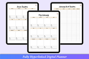 Digital Reading Planner For Ipad