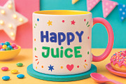 Rainbow Dots - Sticker Font, a Handwritten Font by Mozatype (Thumbnail 4 of 10)