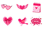 Valentine's Day clipart, an Illustration by CreationArt (Thumbnail 2 of 5)