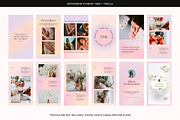 50 Pink Instagram Gradient Stories, a Social Media Template by Studio K (Thumbnail 7 of 8)