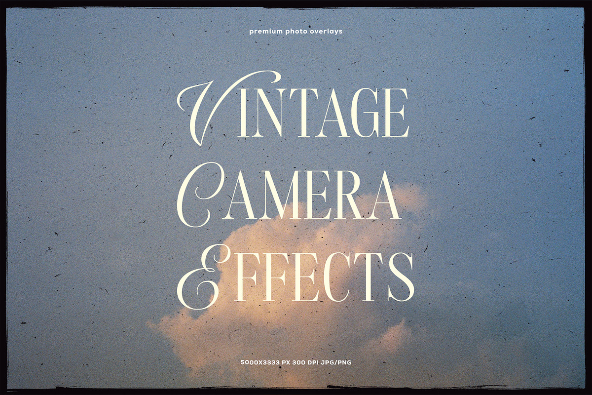 Vintage Camera Effects Overlays, a Texture Graphic by Kaleriia (Photo 19 of 19)