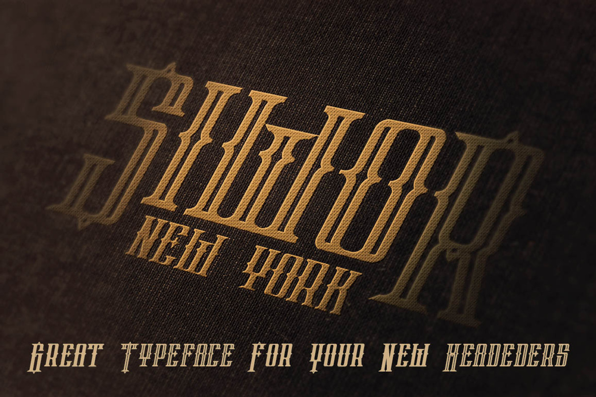Phoenix Typeface preview 3