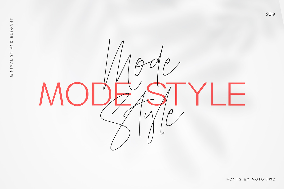 Mode Style | Font Duo