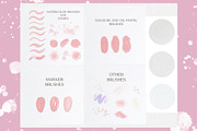 Bundle of Brushes for Procreate, a Brush Add-On by Marge Art (Thumbnail 3 of 4)