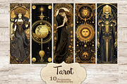 Tarot Printable Bookmarks | Zodiac, a Person Illustration by GlamArtZhanna (Thumbnail 1 of 3)