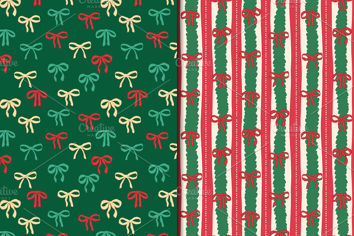 Cozy Traditional Christmas Pattern, a Pattern Graphic by CreativeChristiana (Photo 8 of 12)