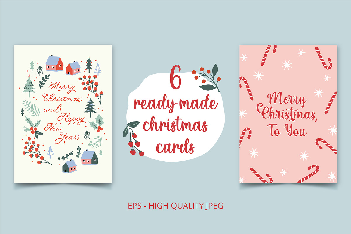 Christmas Cheer Design Kit, a Pattern Graphic by ASTUDIO (Photo 8 of 10)