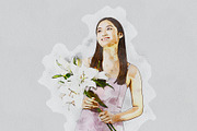 Pastel Watercolor Painting Photoshop, an Action Add-On by Photoshop Action (Thumbnail 3 of 12)