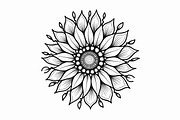 Intricate Mandala Coloring Set, an Illustration by hafijul (Thumbnail 8 of 11)