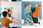 Funky flowers, a Pattern Graphic by Nicetoseeya (Thumbnail 5 of 8)