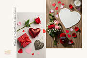 Valentine Aesthetic Desk Mockup 100, a Packaging Mockup by KennedyStudio (Thumbnail 3 of 12)