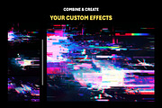 200+ Glitch Effect Overlays, a Texture Graphic by Mikel Blazgad (Thumbnail 7 of 11)