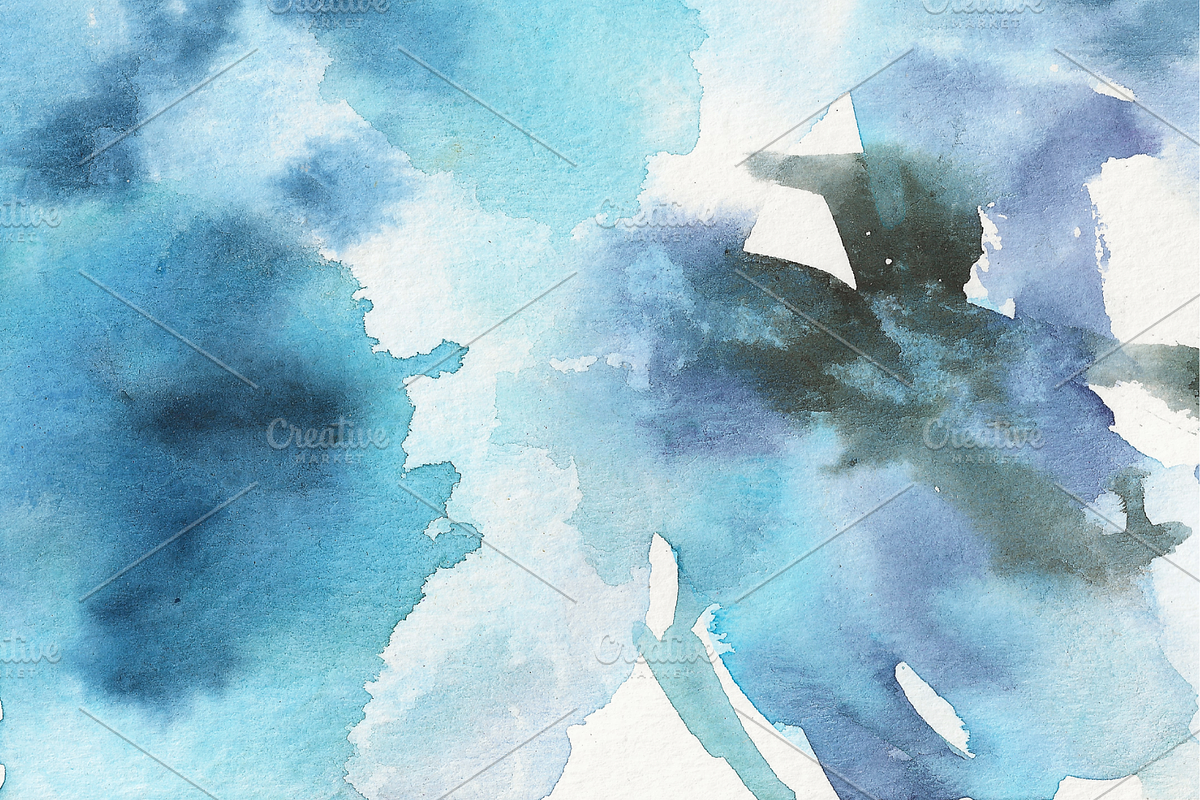 Abstract water painting, a Texture Graphic by Kolorata Art (Photo 2 of 3)