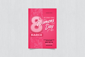 Women's Day Flyer, a Flyer Template by DesignWorkz