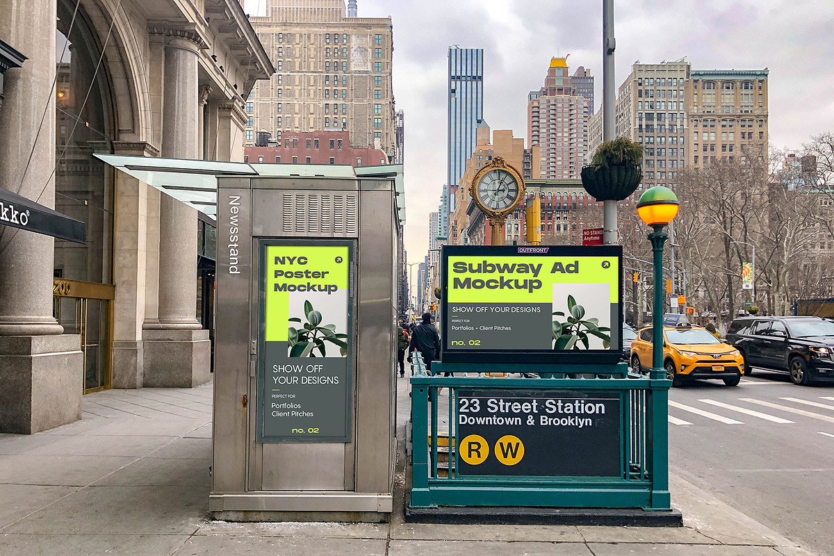Ultimate NYC Mockup Bundle, an Advertising Mockup by NYC Billboard Mockups (Photo 2 of 15)