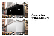 Urban Corner Billboard XXL Mockup, a Product Mockup by HAZARD MOCKUPS (Thumbnail 5 of 8)
