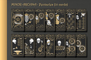 Black & Gold Tarot Deck, an Illustration by Evgenia Pichkur (Thumbnail 4 of 8)