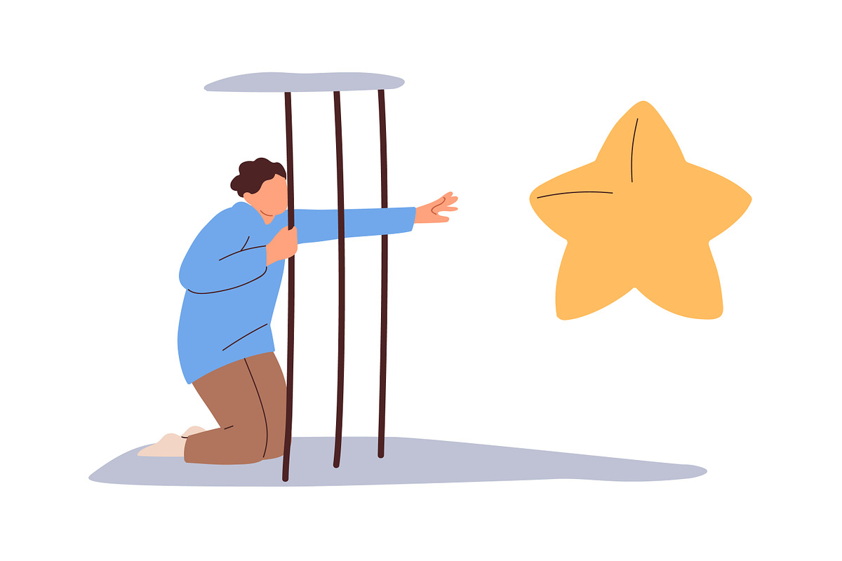 People achieving goals concept set, a Person Illustration by Good Studio (Photo 3 of 7)