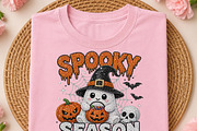 Rhinestone Spooky PNG, a Seasonal Illustration by DreamCafeArt (Thumbnail 2 of 6)
