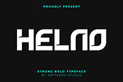 Helno Strong Bold Font, a Sans Serif Font by Artiveko (Thumbnail 1 of 7)