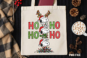 Merry Christmas Ho Ho PNG, an Illustration by DreamCafeArt (Thumbnail 4 of 4)