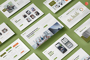 Business Agency PowerPoint, a Presentation Template by Pixslides (Thumbnail 1 of 6)