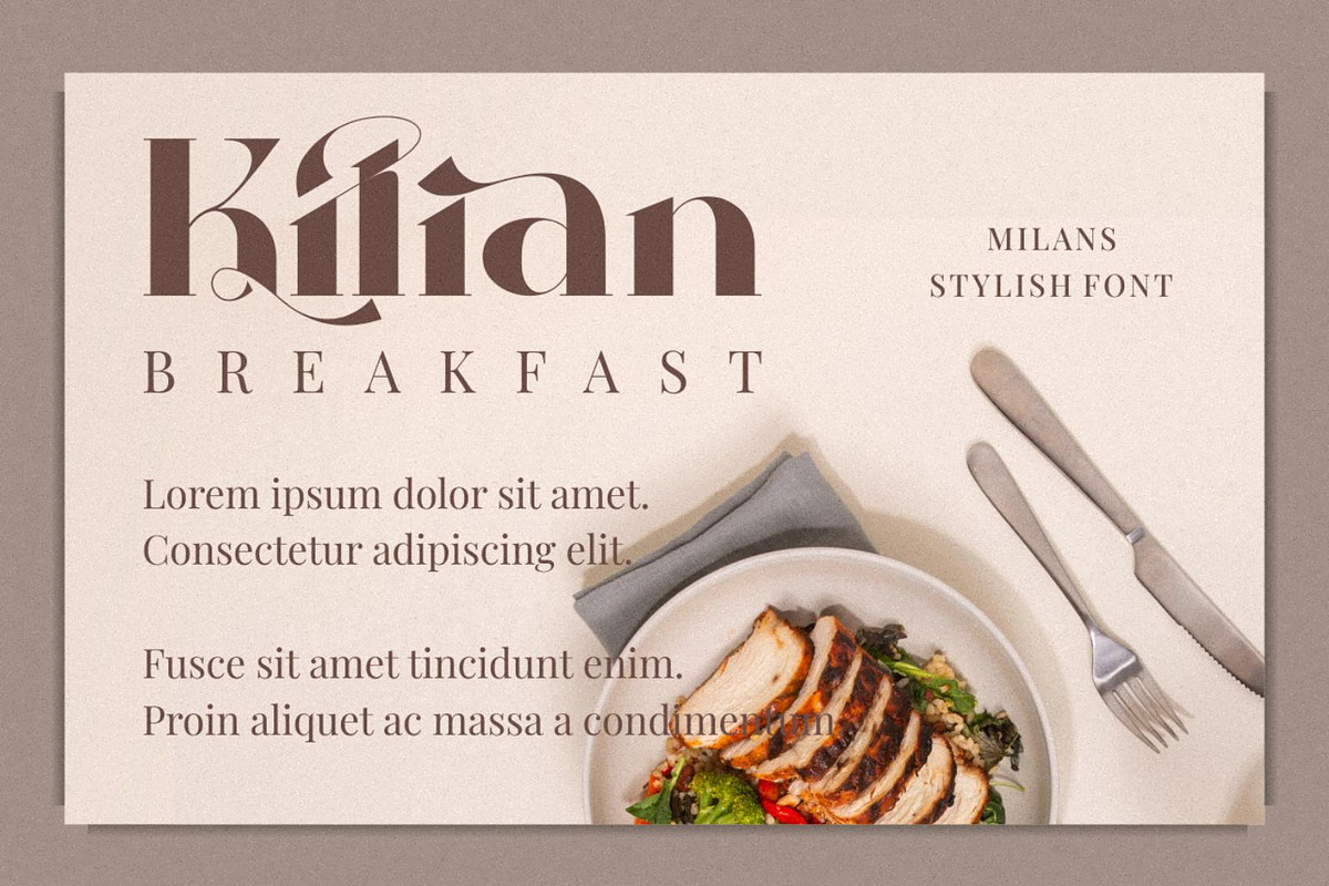 Milans_Typeface Modern Serif, a Serif Font by Penatic Studio (Photo 6 of 11)