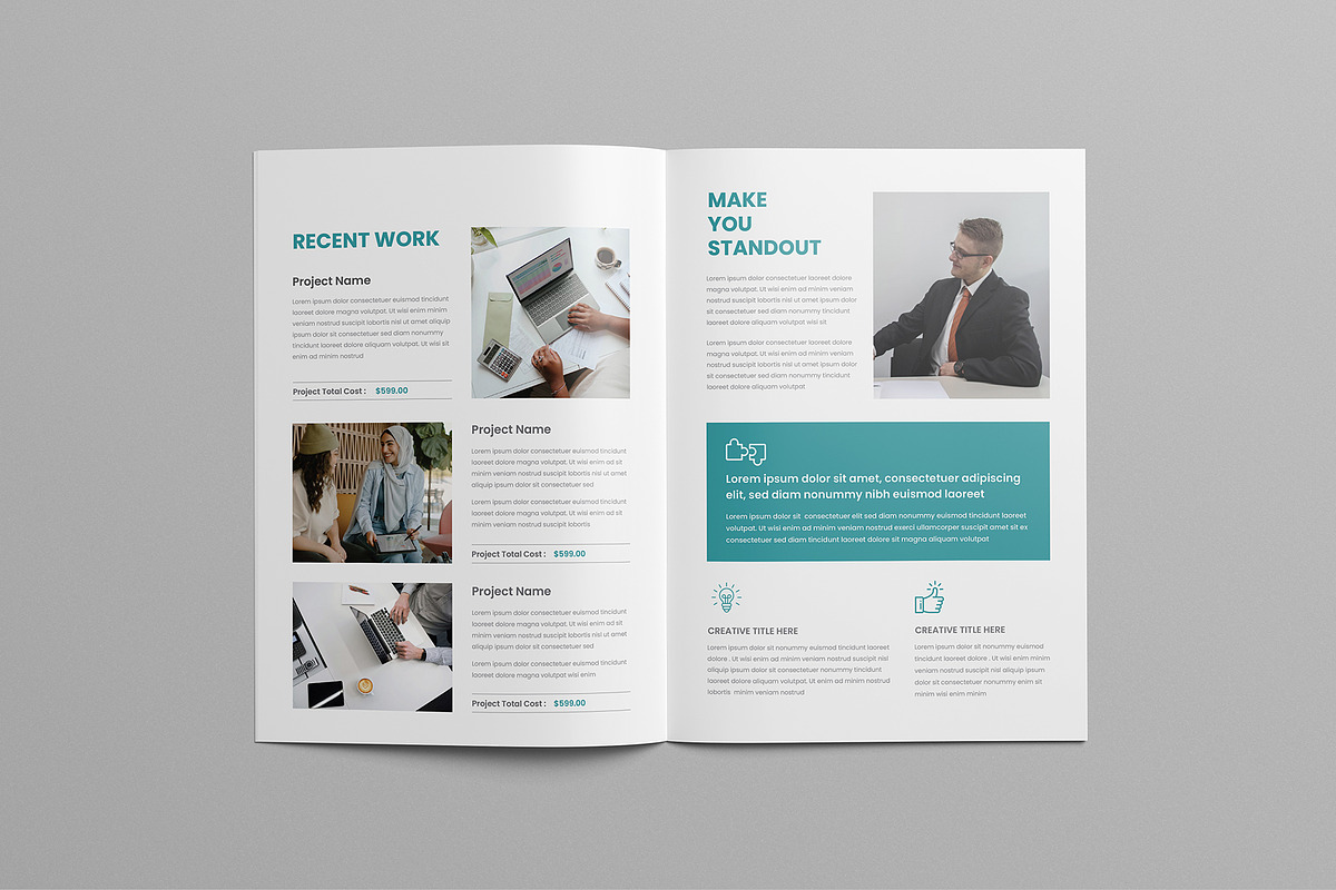 Brochure | InDesign, a Brochure Template by Pixelpick (Photo 6 of 9)