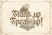 Livingstone - Blackletter Font, a Blackletter Font by StringLabs (Thumbnail 5 of 11)