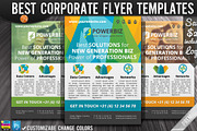 Flat Polygonal Power Crystal Flyer, a Flyer Template by joyologo (Thumbnail 1 of 5)