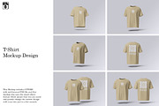 T-Shirt Mockup, a Shirt Mockup by Riel Concept (Thumbnail 1 of 8)