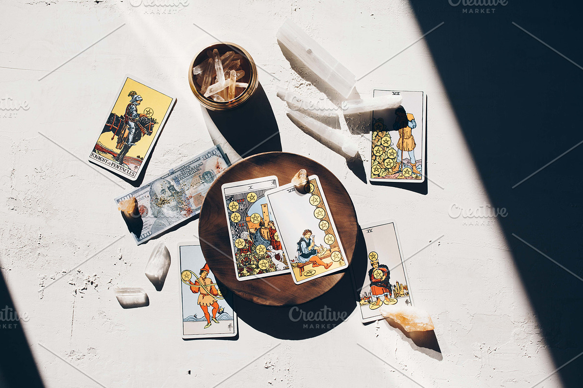 Magic Pentacles Tarot Photo Stock, an Arts & Entertainment Photo by House of Divine Style (Photo 13 of 15)