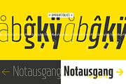 XXII Neue Norm Rounded Cnd, a Sans Serif Font by Doubletwo Studios (Thumbnail 8 of 9)