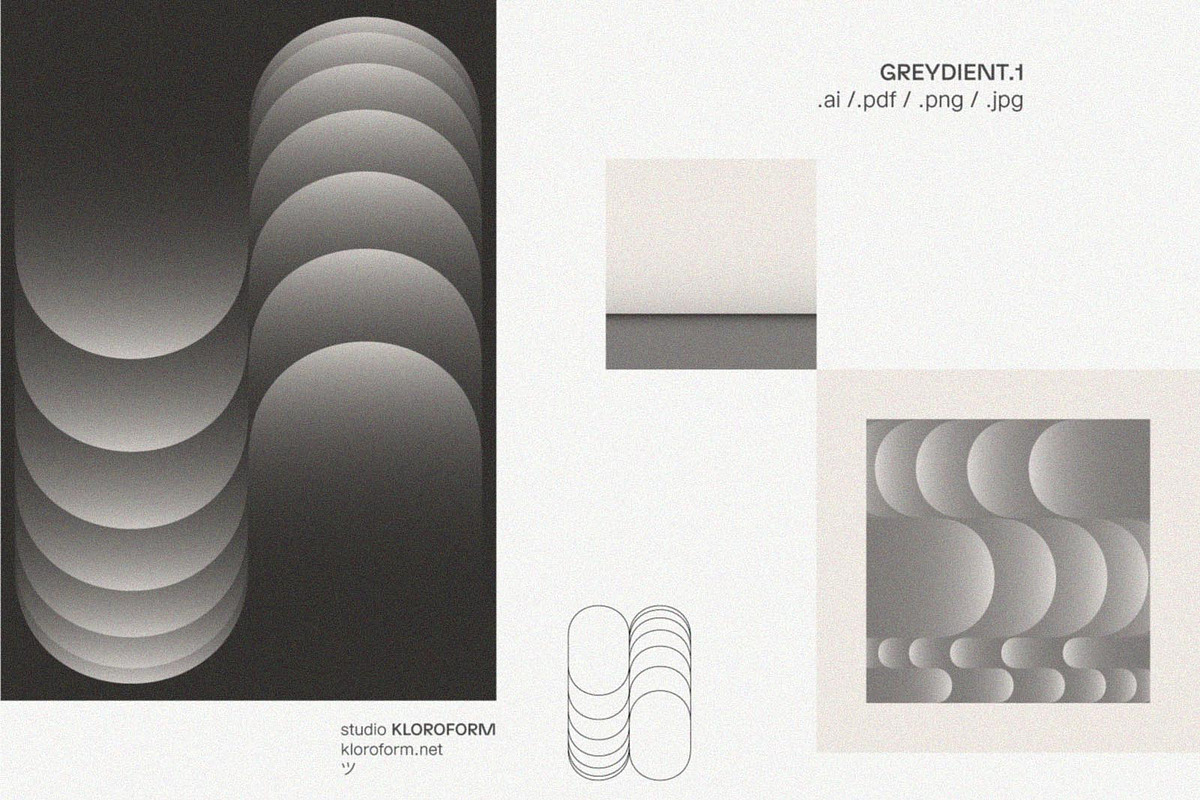 Greydient 1, a Background Graphic by kloroform (Photo 6 of 13)