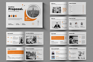 Brand Proposal Design Template, a Brochure Template by ContestDesign