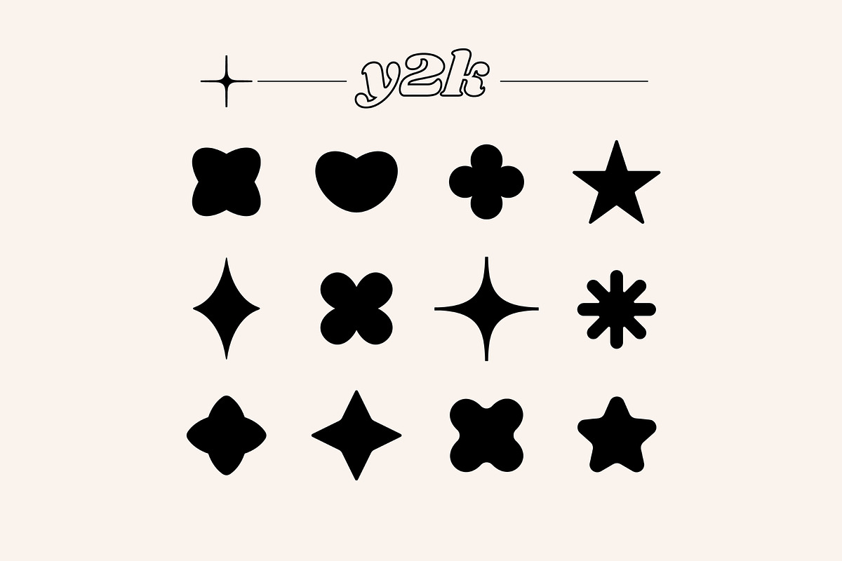Y2K Vector Design Elements, an Object Graphic by Maddy's Art & Mockups