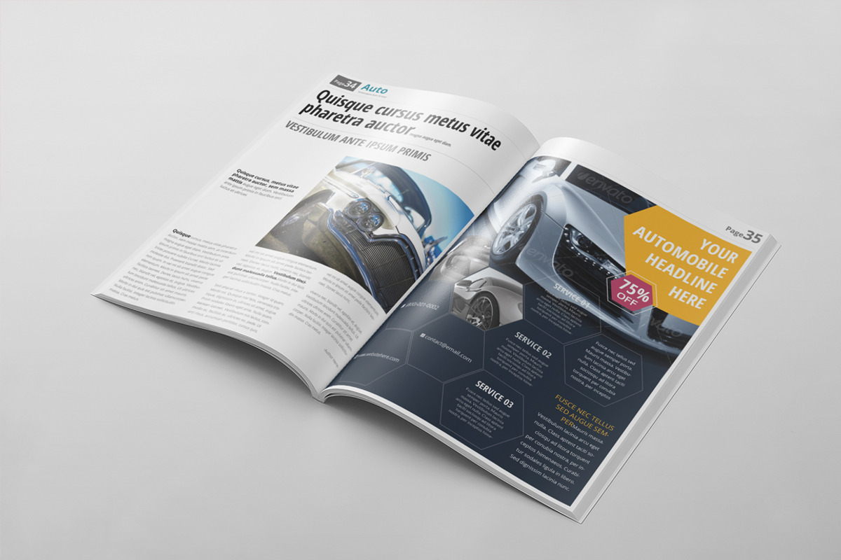 Magazine Template 40, a Magazine Template by pmvch (Photo 24 of 30)
