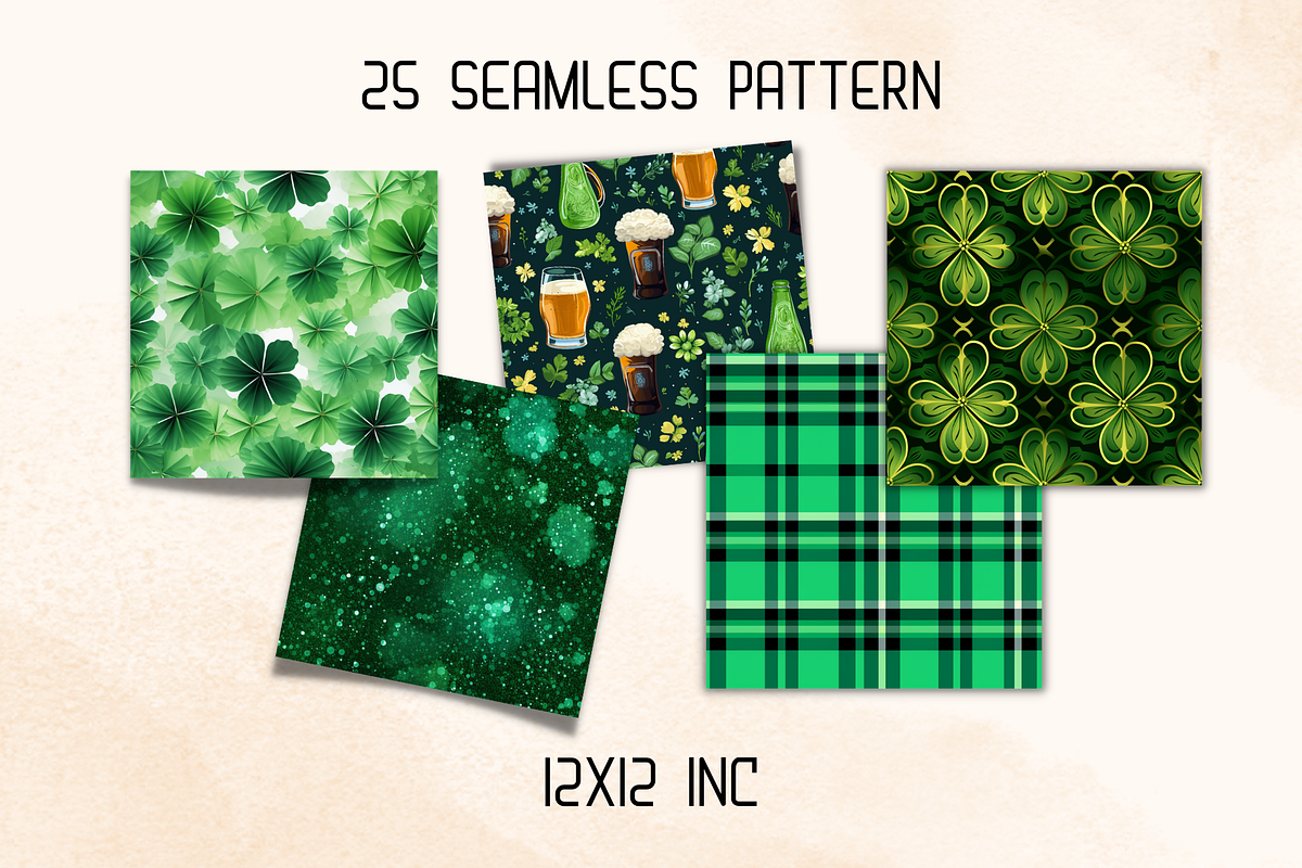 Whimsical St Patrick Day Elements, a Seasonal Illustration by GiraffeCreative (Photo 11 of 19)