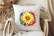 Watercolor Patriotic Floral Clipart, an Illustration by Libby Wishes (Thumbnail 11 of 12)