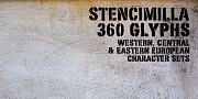 Stencimilla, a Font by GRIN3 (Nowak) (Thumbnail 3 of 3)