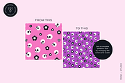 Psychedelic Halloween Pattern Set, a Pattern Graphic by Rxmi Studio (Thumbnail 7 of 10)